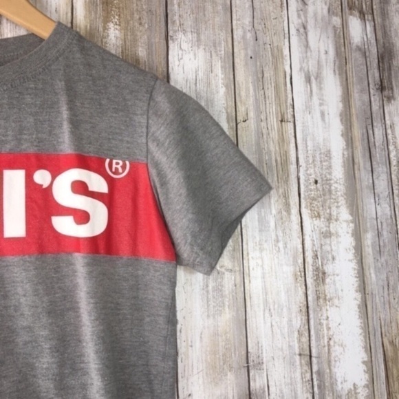 Levi’s Kids Grey Tee - Picture 3 of 4